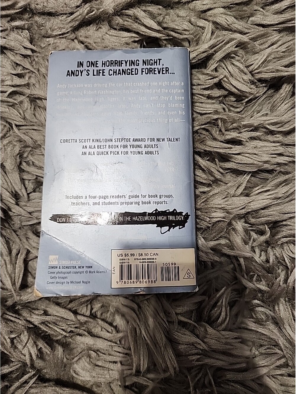 Tears of a Tiger by Sharon M. Draper (1996, Mass Market)